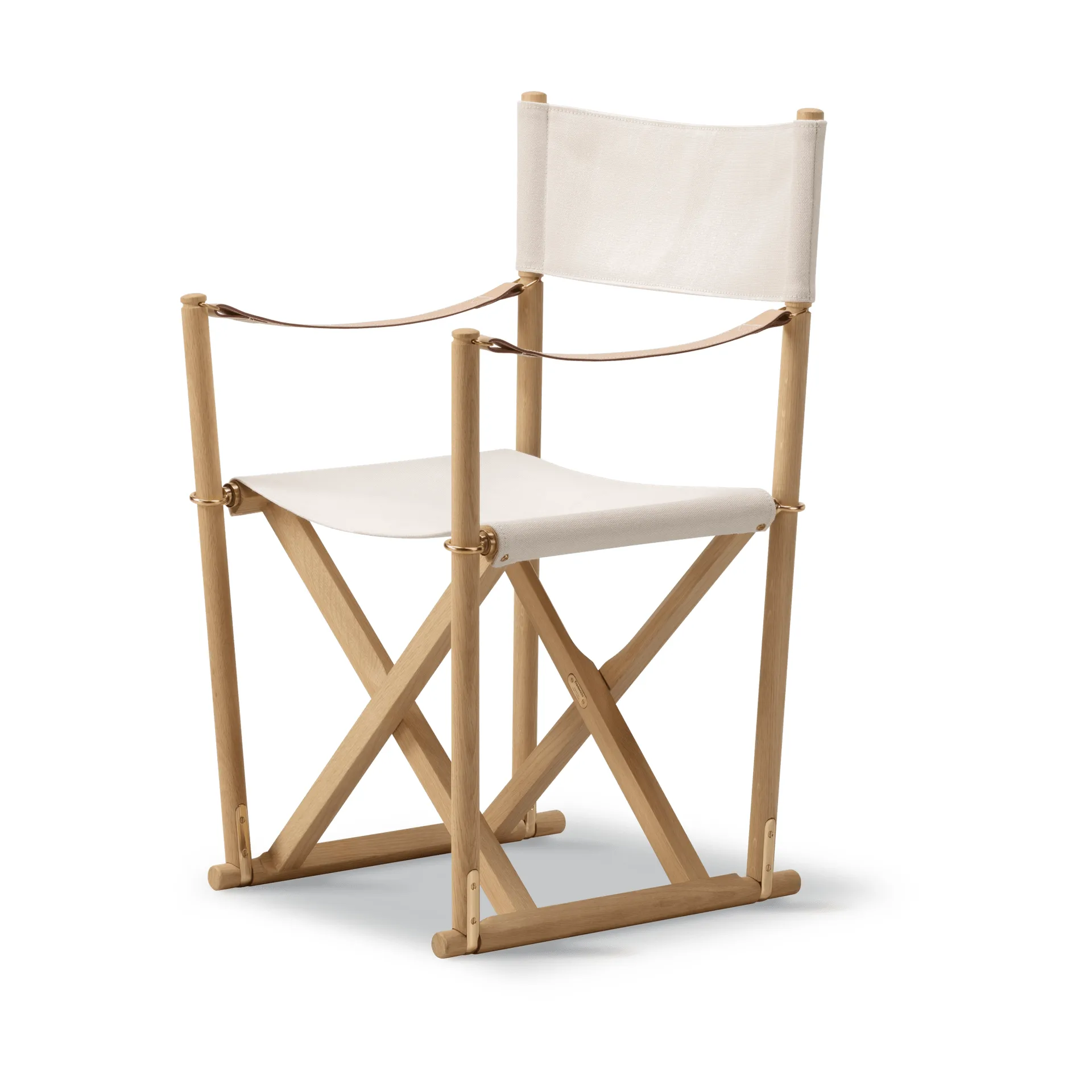 MK16 Folding Chair krzesło, Off white-jasno olejowany dąb Fredericia Furniture