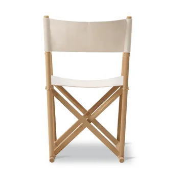 MK16 Folding Chair krzesło - Off white-jasno olejowany dąb - Fredericia Furniture