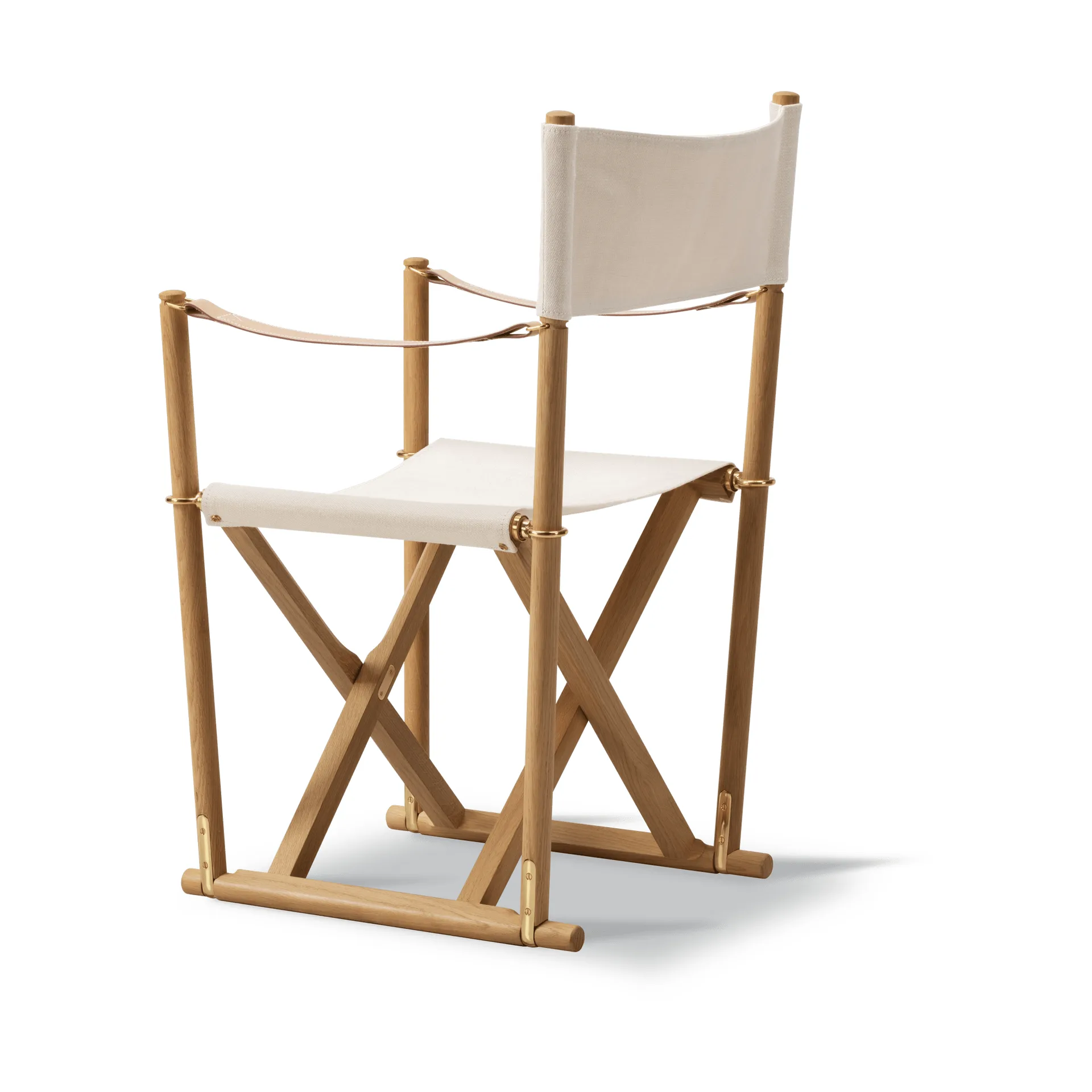 MK16 Folding Chair krzesło, Off white-olejowany dąb Fredericia Furniture