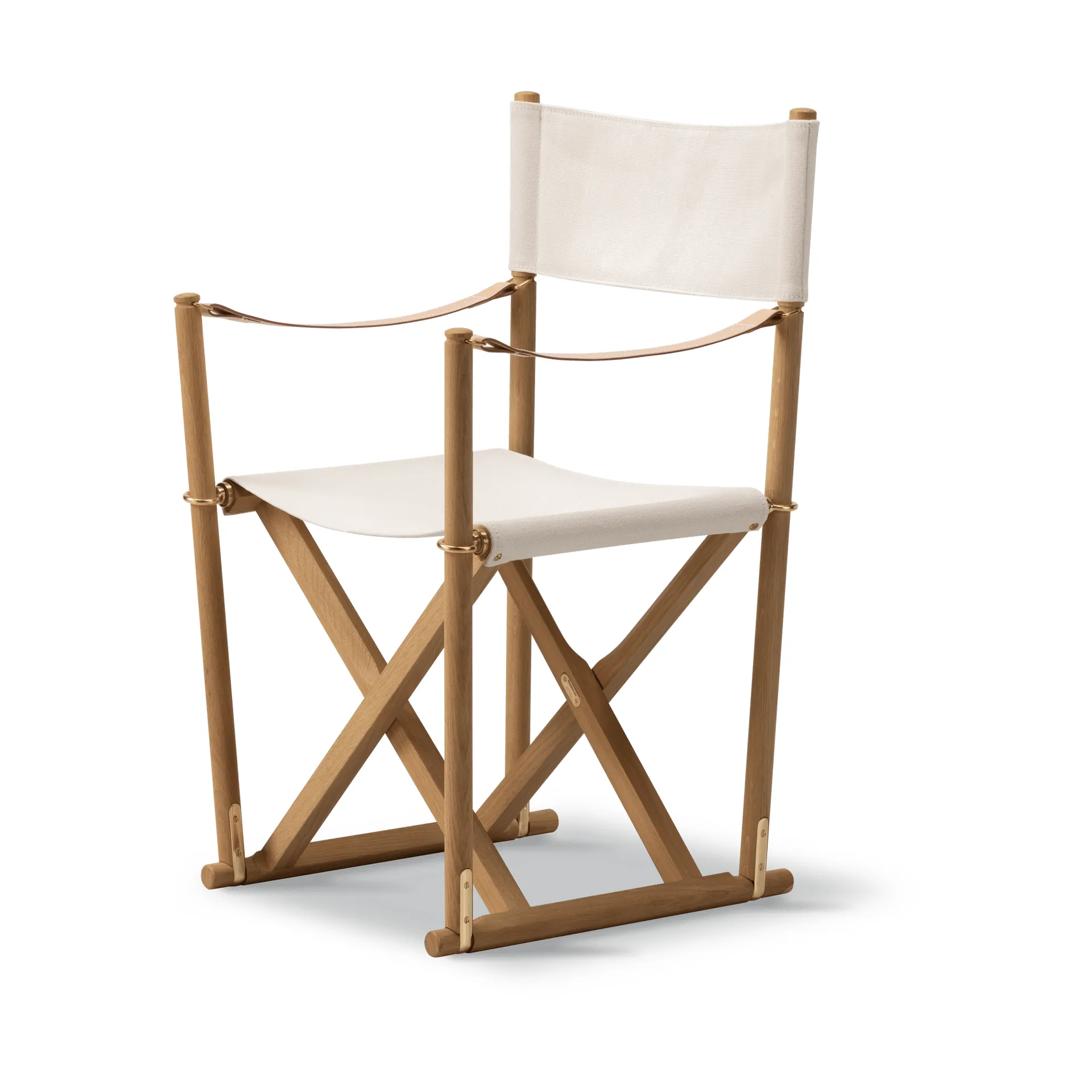 MK16 Folding Chair krzesło, Off white-olejowany dąb Fredericia Furniture