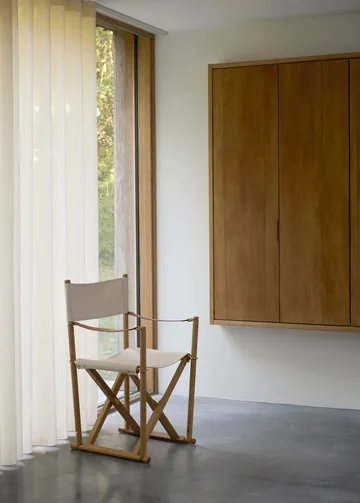 MK16 Folding Chair krzesło - Off white-olejowany dąb - Fredericia Furniture