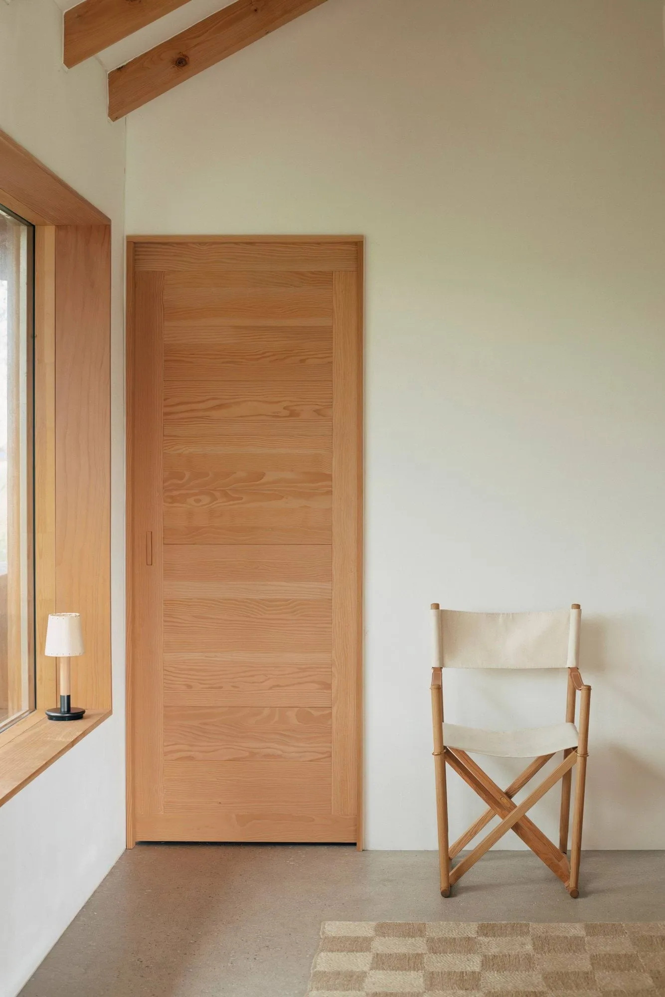 MK16 Folding Chair krzesło, Off white-olejowany dąb Fredericia Furniture