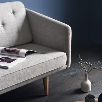 No 1 sofa 3-osobowa - Remix 173 - remix 123 - nogi dębowe - Fredericia Furniture