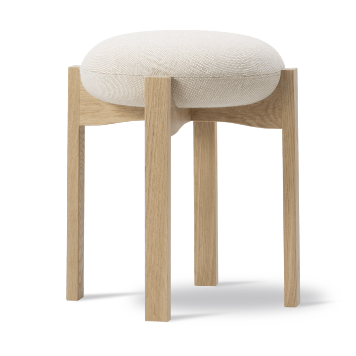 Podnóżek Pioneer niski - Hallingdal 200 - dąb lakierowany - Fredericia Furniture