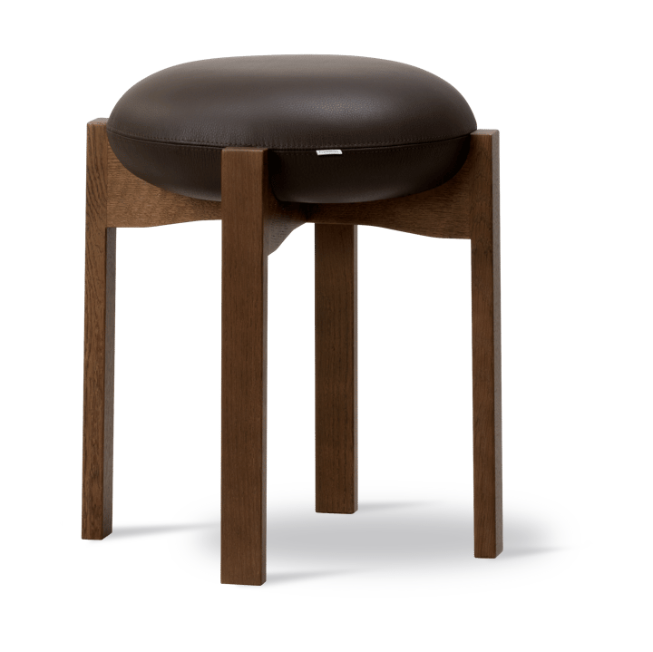 Podnóżek Pioneer niski - Primo 86-1 - dąb lakierowany w kolorze wędzonej - Fredericia Furniture