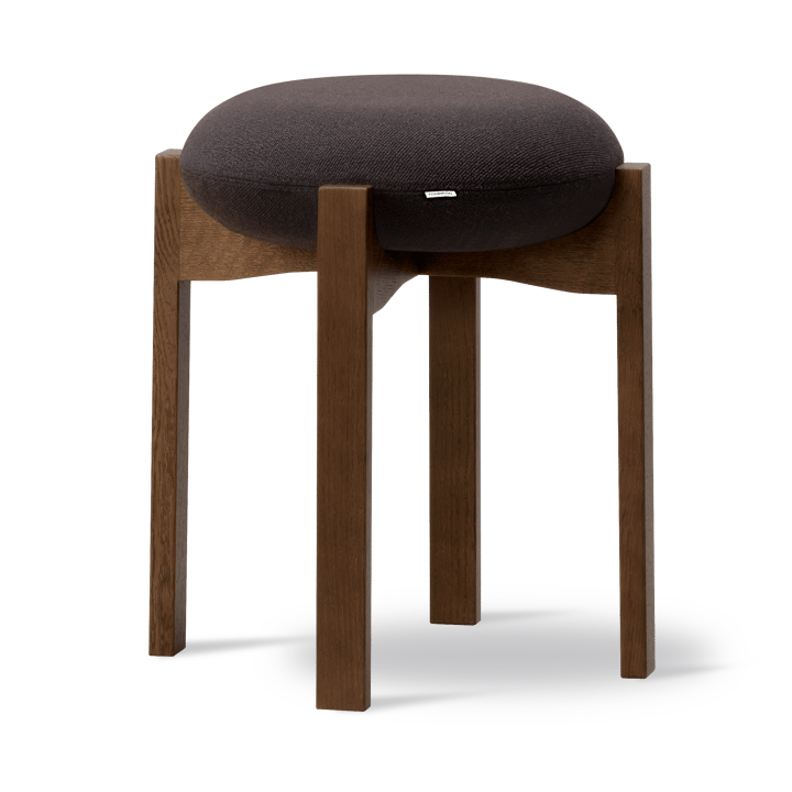 Podnóżek Pioneer niski - Vidar 386 - dąb lakierowany w kolorze wędzonej - Fredericia Furniture