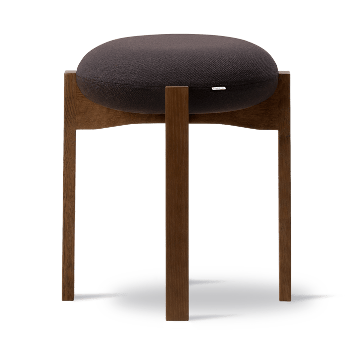 Podnóżek Pioneer niski, Vidar 386 - dąb lakierowany w kolorze wędzonej Fredericia Furniture
