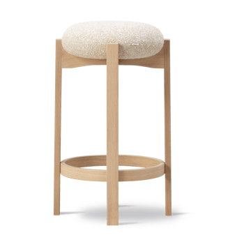Podnóżek Pioneer wysoki - Zero 0001 - dąb lakierowany - Fredericia Furniture