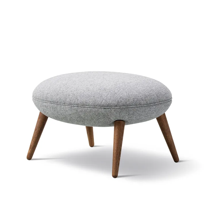 Podnóżek Swoon Ottoman - Hallingdal 65 130-dąb wędzony - Fredericia Furniture