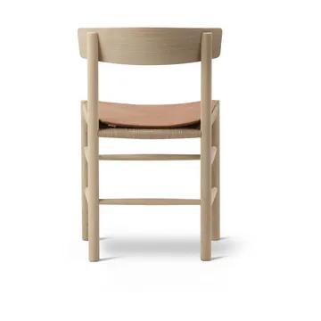 Poduszka siedziska ze skóry do krzesła J39 - Skóra Cera 905 Russet Brown - Fredericia Furniture