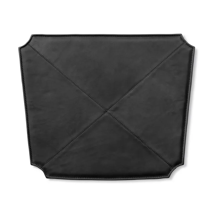 Poduszka siedziska ze skóry do krzesła J39 - Skóra Primo 88 Black - Fredericia Furniture