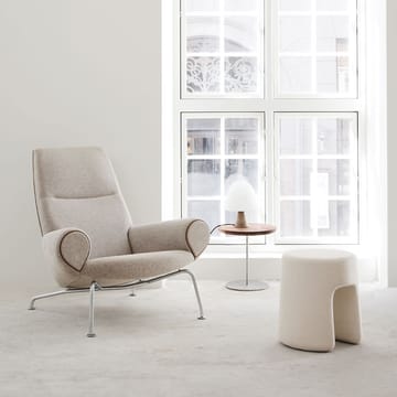 Puf Sequoia - Owcza skóra Moonlight - Fredericia Furniture