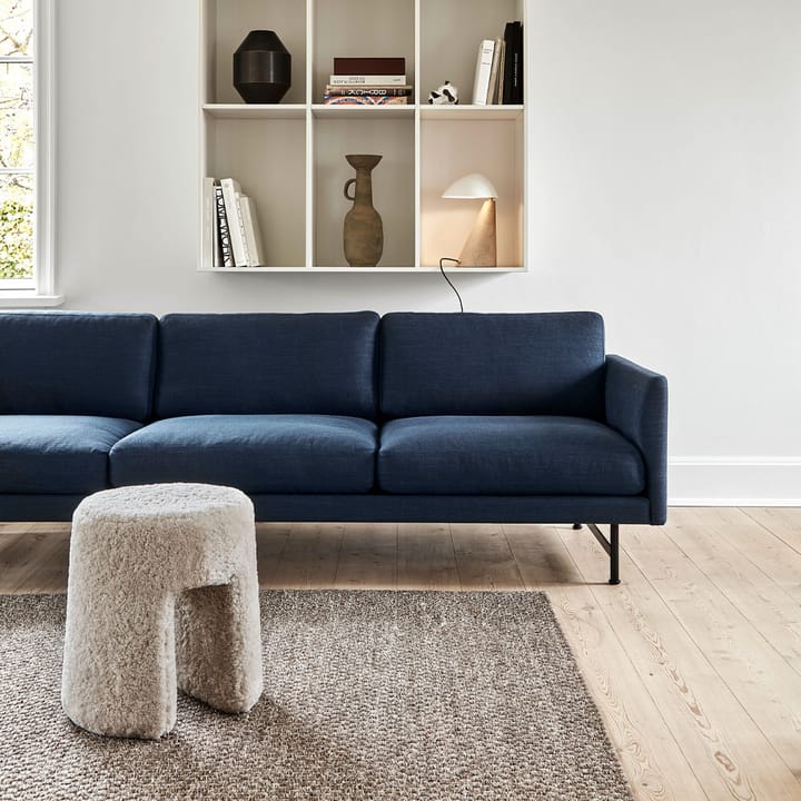 Puf Sequoia, Owcza skóra Moonlight Fredericia Furniture