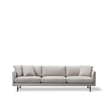 Sofa Calmo 5623 - Sunniva 717 - stal czarna - Fredericia Furniture