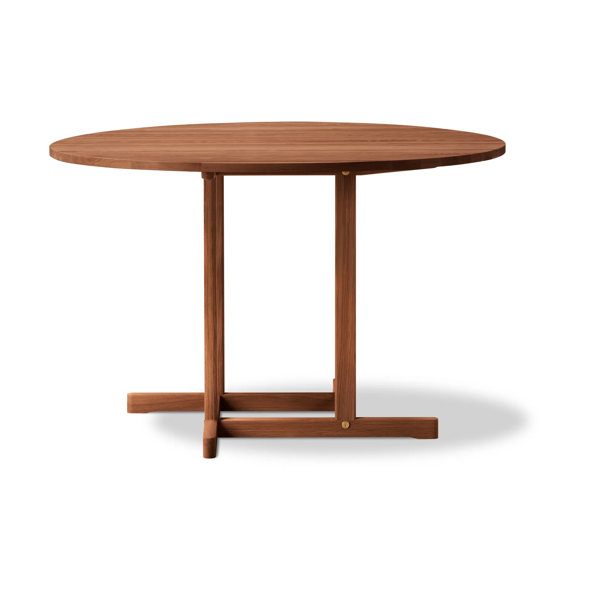 Stół BM80 Mogensen Shaker Table Ø120 cm, Dęb wędzony olejowany Fredericia Furniture