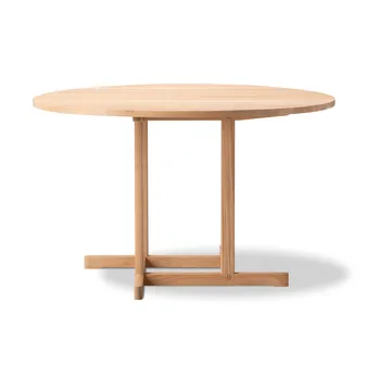 Stół BM80 Mogensen Shaker Table Ø120 cm - Jasnoolejowany dąb - Fredericia Furniture