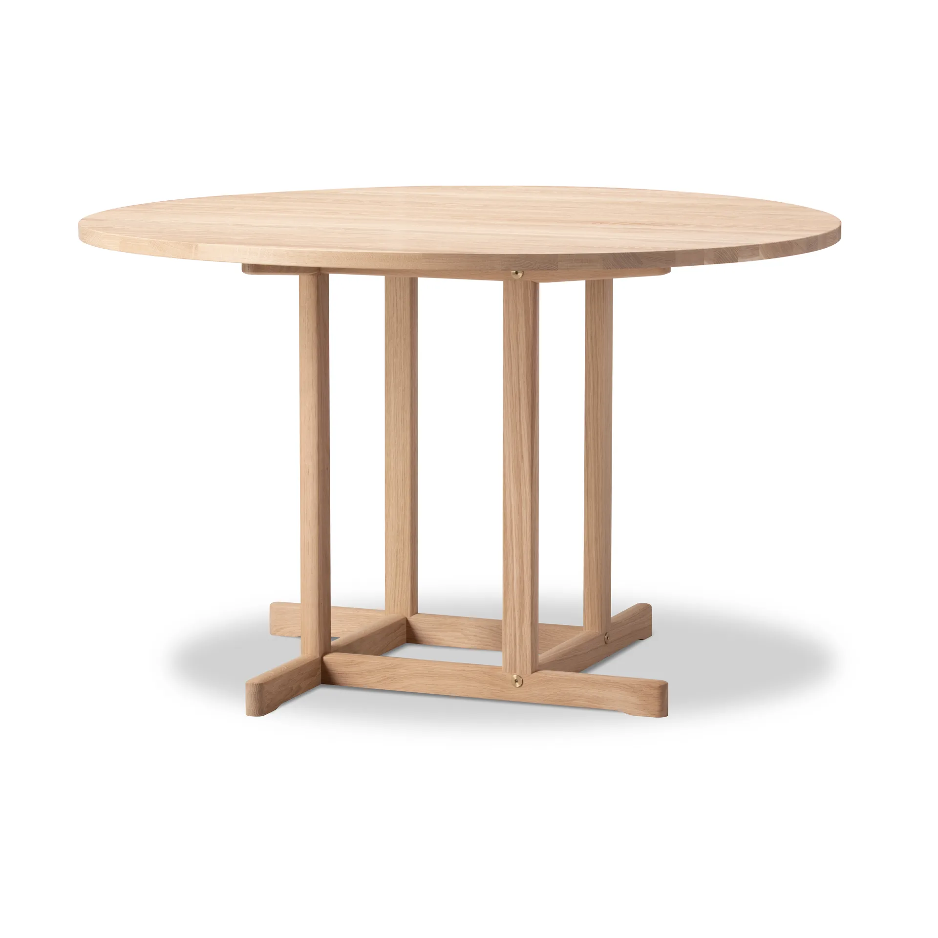 Stół BM80 Mogensen Shaker Table Ø120 cm, Olejowany dąb Fredericia Furniture