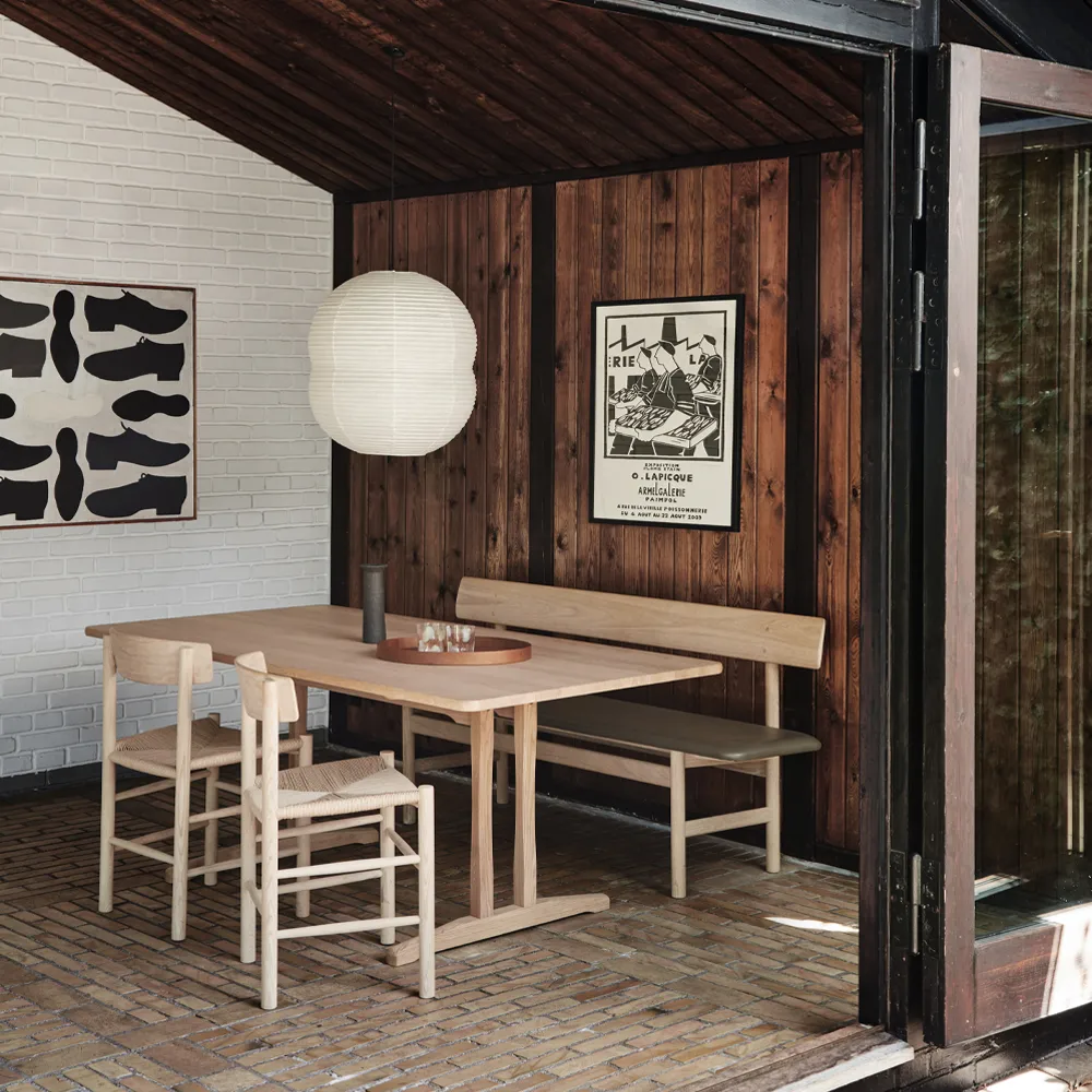 Stół do jadalni C18 Shaker, Dąb natłuszczany mydłem, 220x90 cm Fredericia Furniture