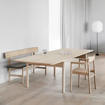 Stół jadalniany Post 6442 - Dąb natłuszczany mydłem, 100x320 cm - Fredericia Furniture