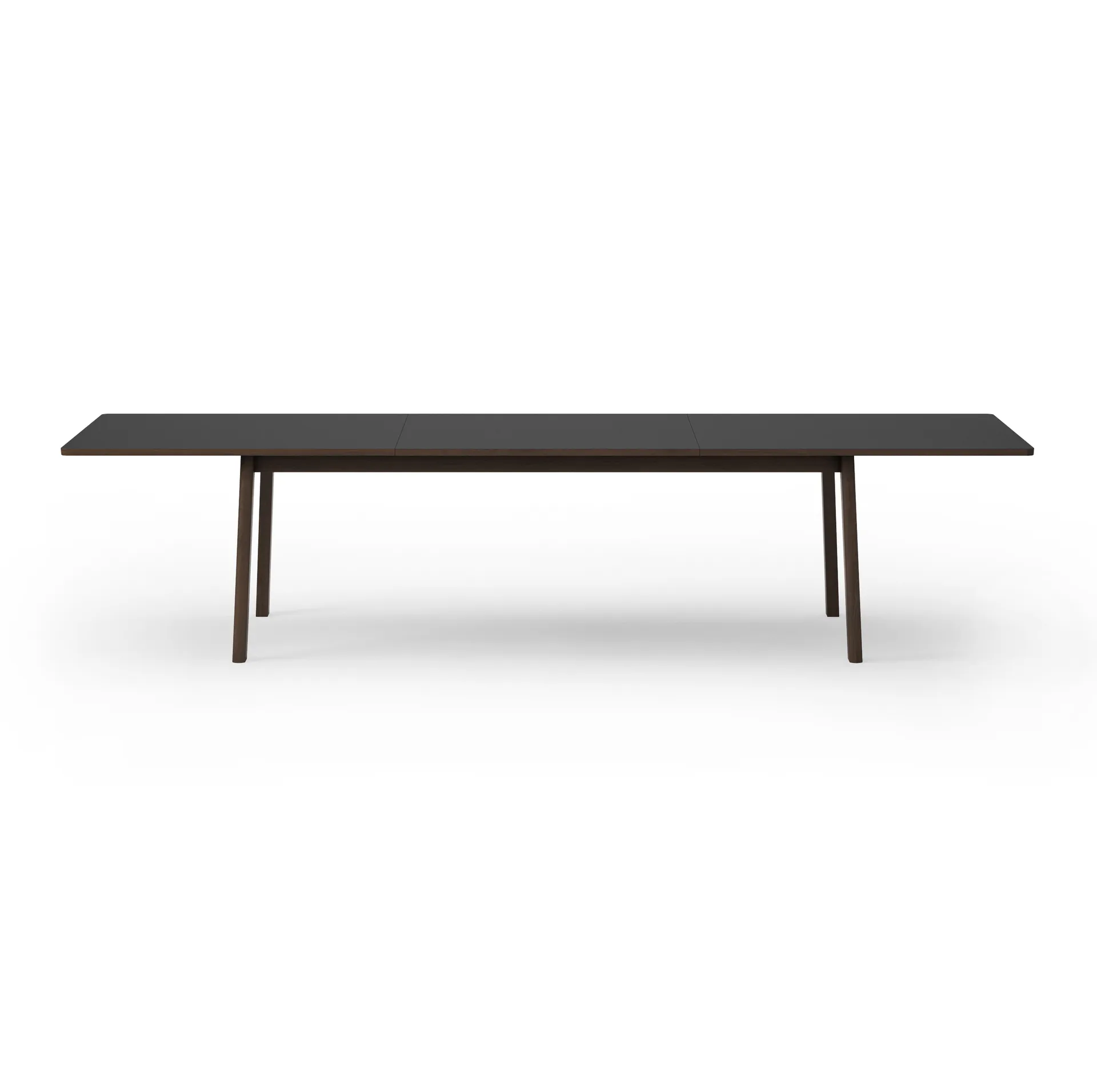 Stół jadalny Ana 220–320x95 cm, Nanolaminat czarny - dąb wędzony Fredericia Furniture