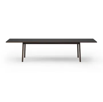 Stół jadalny Ana 220–320x95 cm - Nanolaminat czarny - dąb wędzony - Fredericia Furniture