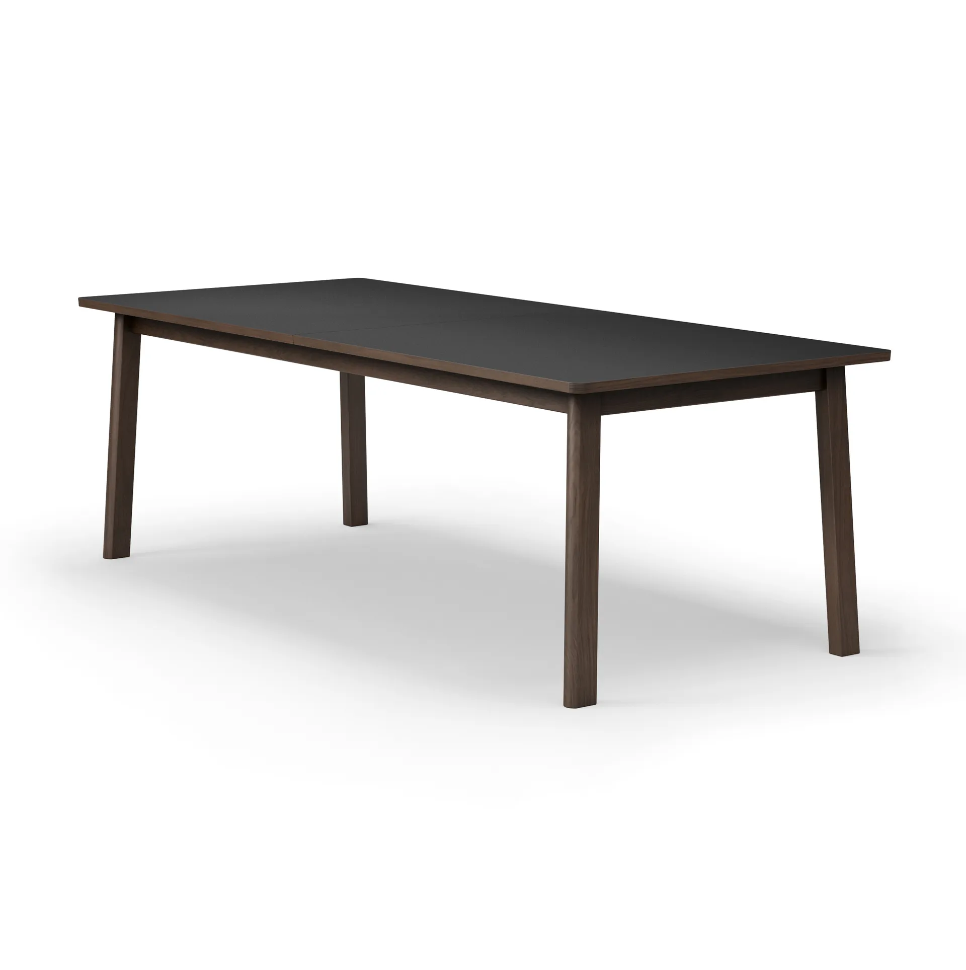 Stół jadalny Ana 220–320x95 cm, Nanolaminat czarny - dąb wędzony Fredericia Furniture