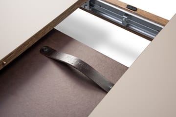 Stół jadalny Ana 220–320x95 cm - Nanolaminat czarny - dąb wędzony - Fredericia Furniture