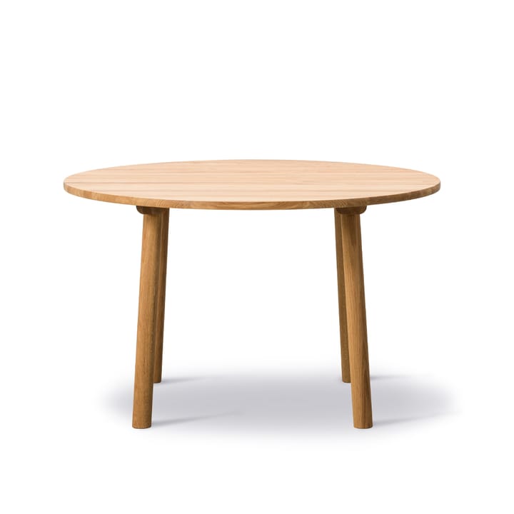 Stół jadalny Taro 6121 - Dąb jasny olejowany, Ø120 cm - Fredericia Furniture