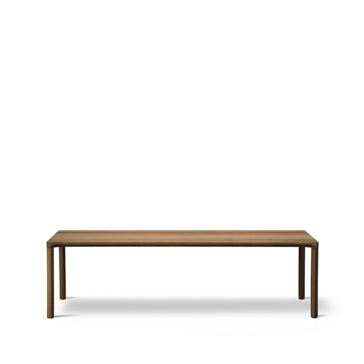 Stolik kawowy Piloti 6715 - Dąb wędzony - wysokość 35 cm - Fredericia Furniture