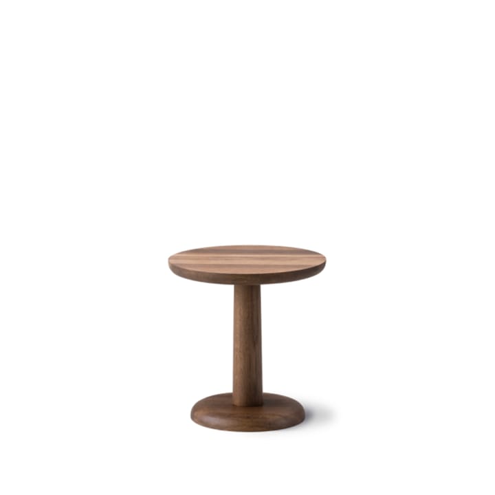 Stolik Pon - Dąb wędzony olejowany, Ø35 cm - Fredericia Furniture
