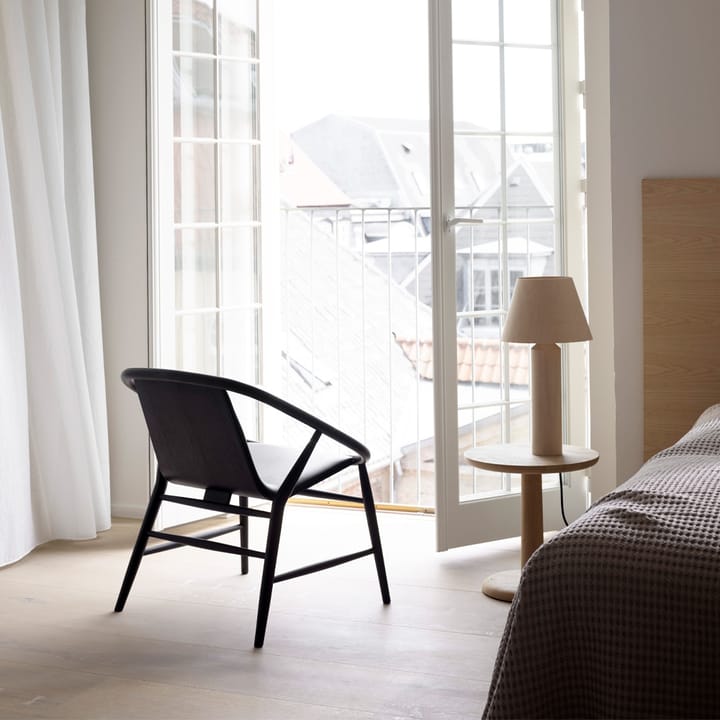 Stolik Pon, Dąb wędzony olejowany, Ø35 cm Fredericia Furniture