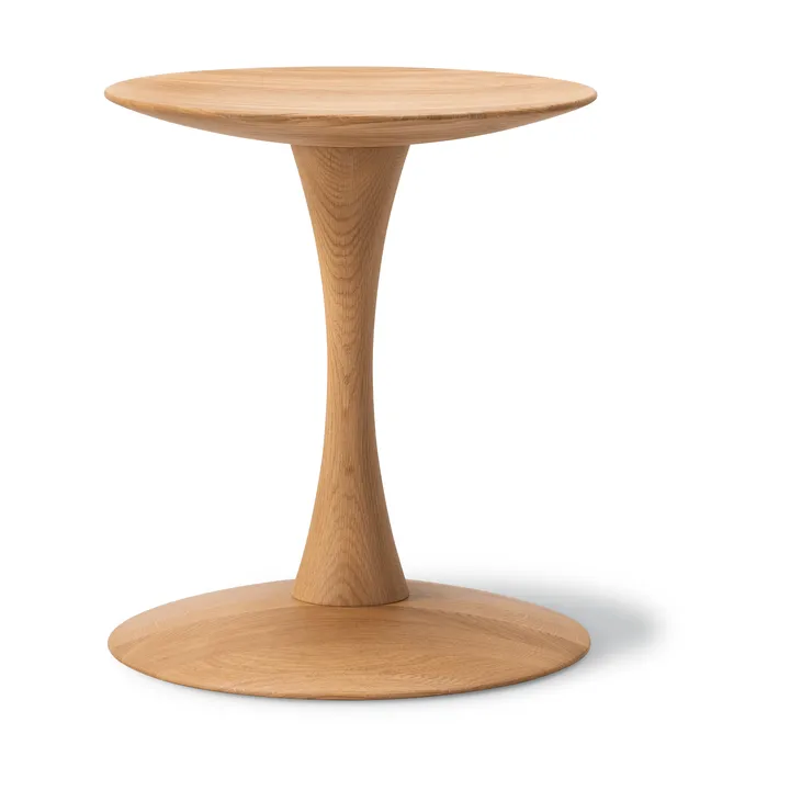 Taboret okrągły ND105 Trisse - Olejowany dąb, Ø40x46 cm - Fredericia Furniture
