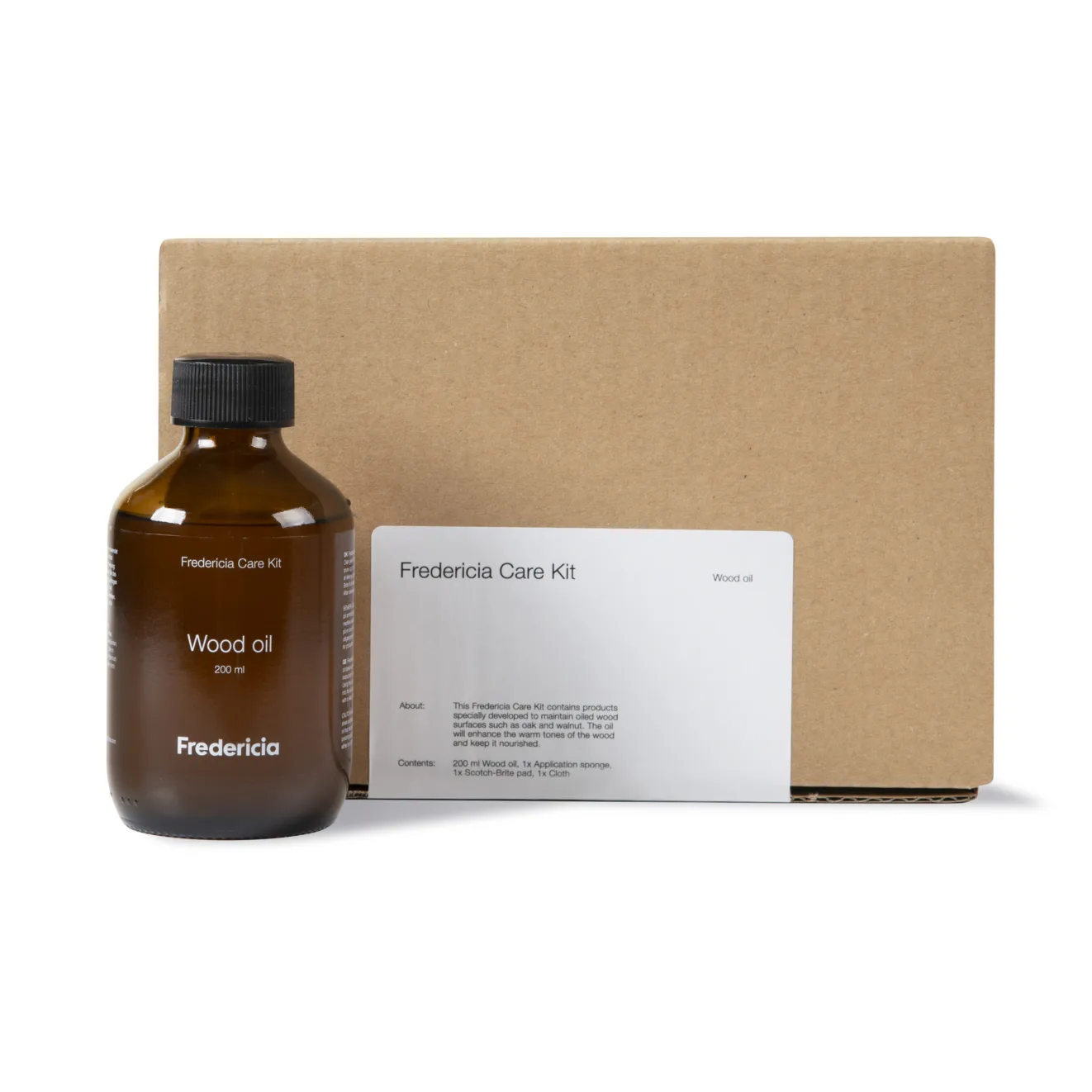 Zestaw do pielęgnacji mebli drewnianych Fredericia, Dąb i drewno orzecha włoskiego Fredericia Furniture