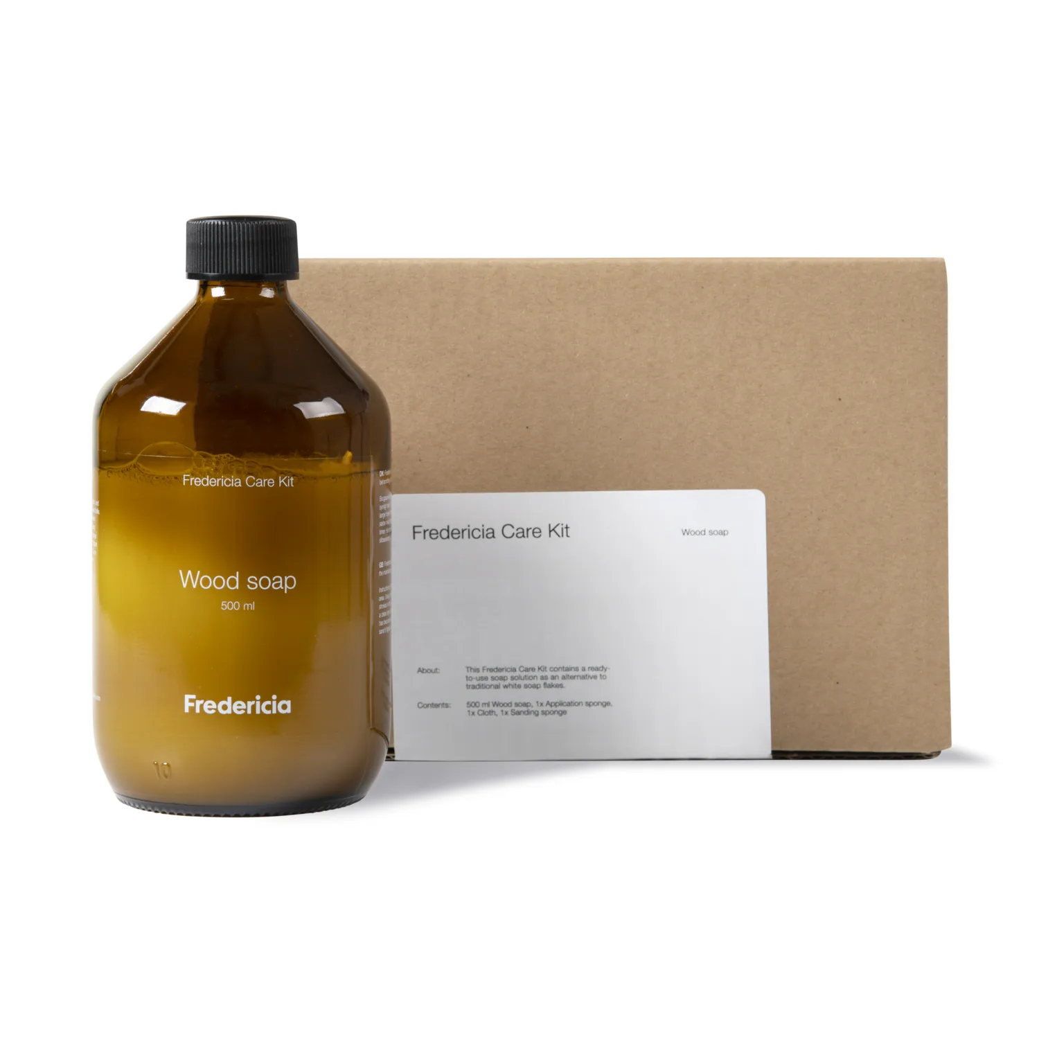 Zestaw do pielęgnacji mebli drewnianych Fredericia, Drewno natłuszczane mydłem Fredericia Furniture
