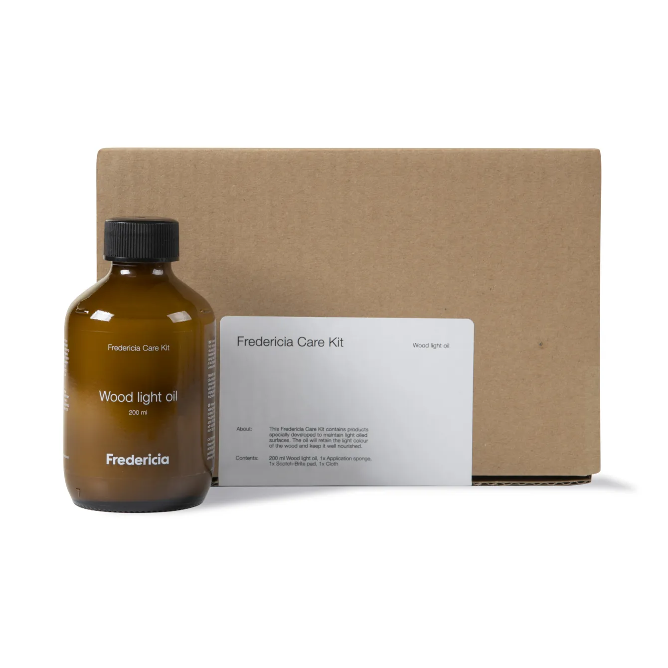 Zestaw do pielęgnacji mebli drewnianych Fredericia, Jasne drewno Fredericia Furniture