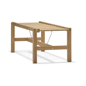 Ławka 45 - Teak, 135 cm - Fri Form