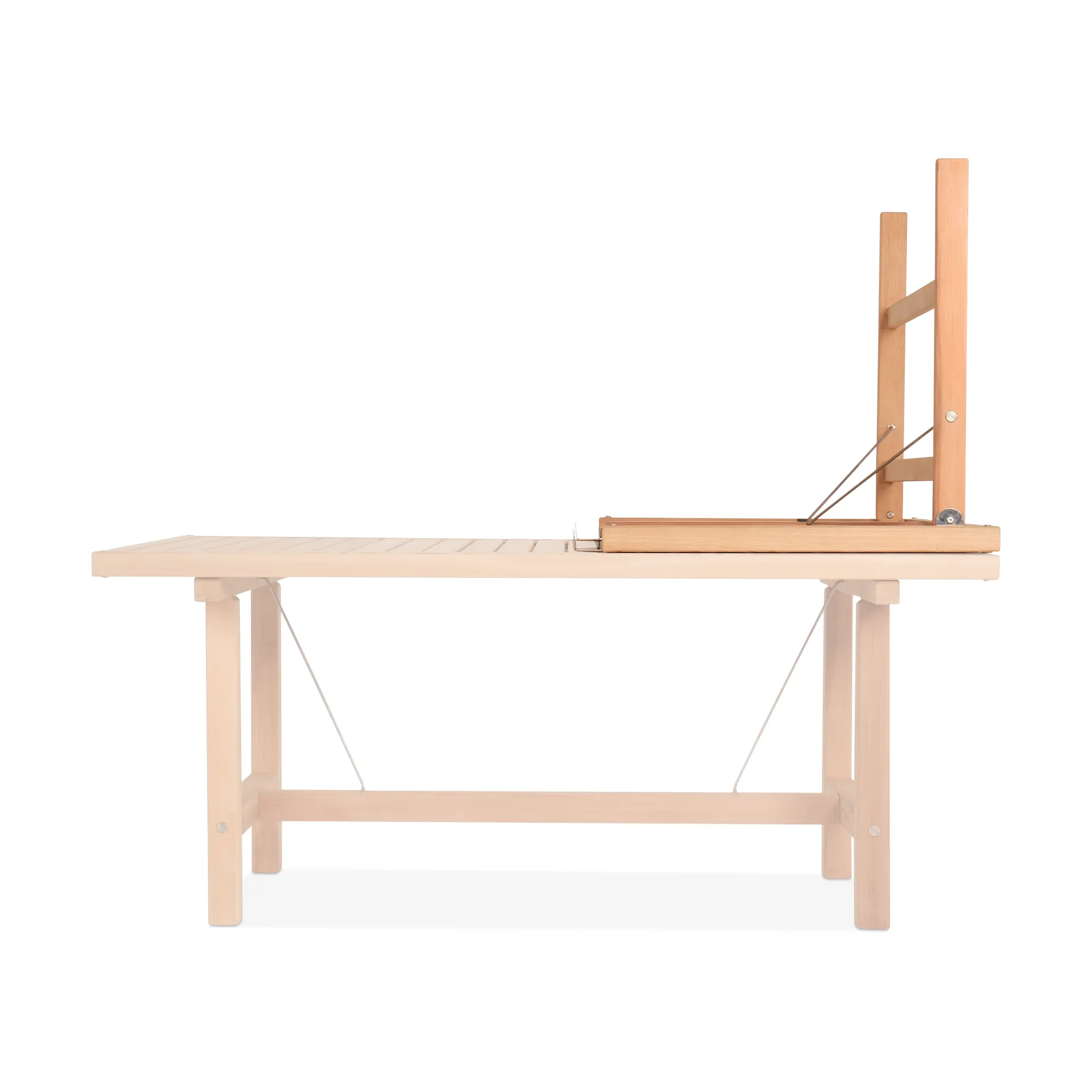 Dodatkowy blat z nogami 64, Redwood, W: 68 cm Fri Form