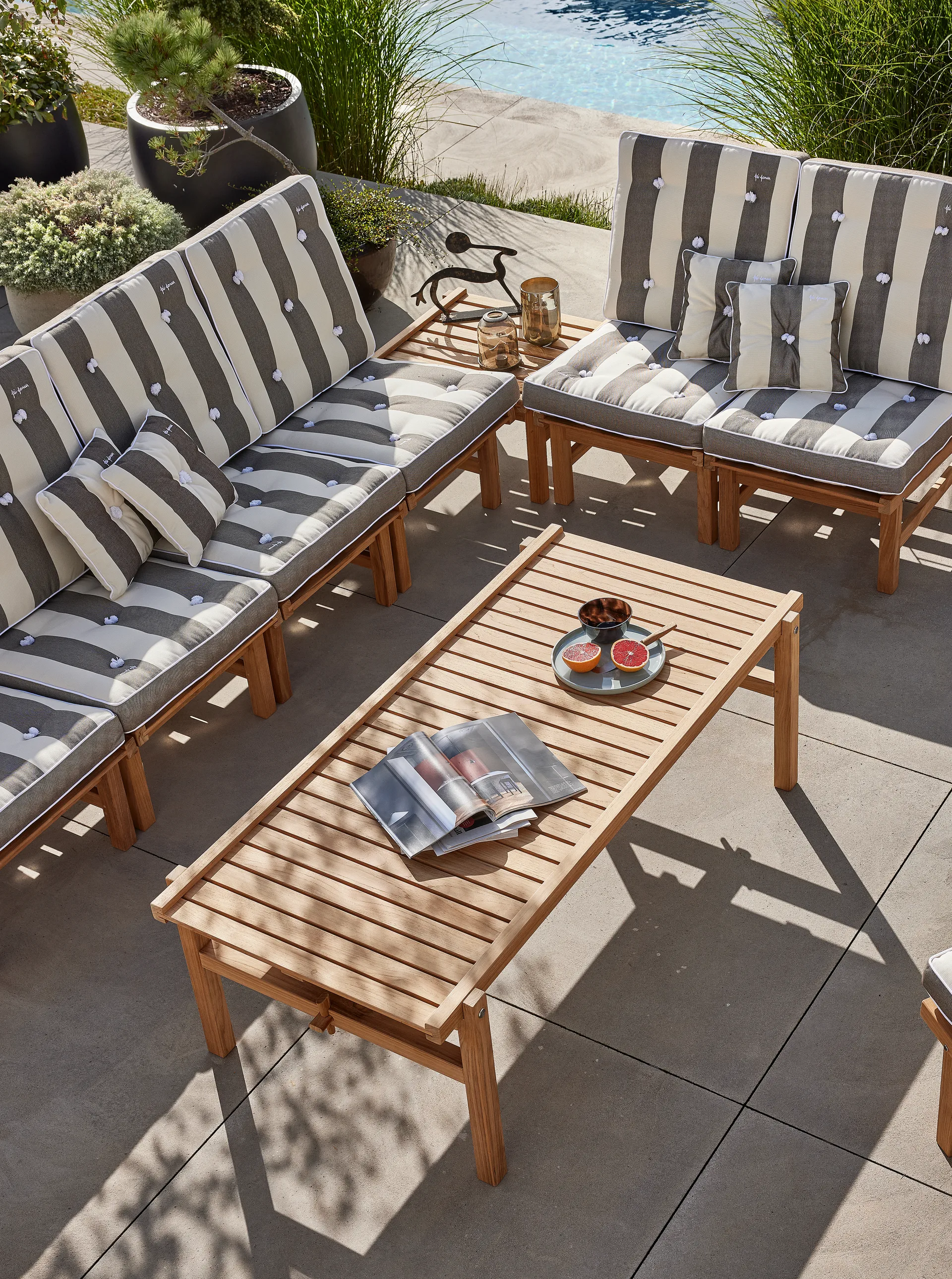 Fotel 10, Teak Fri Form