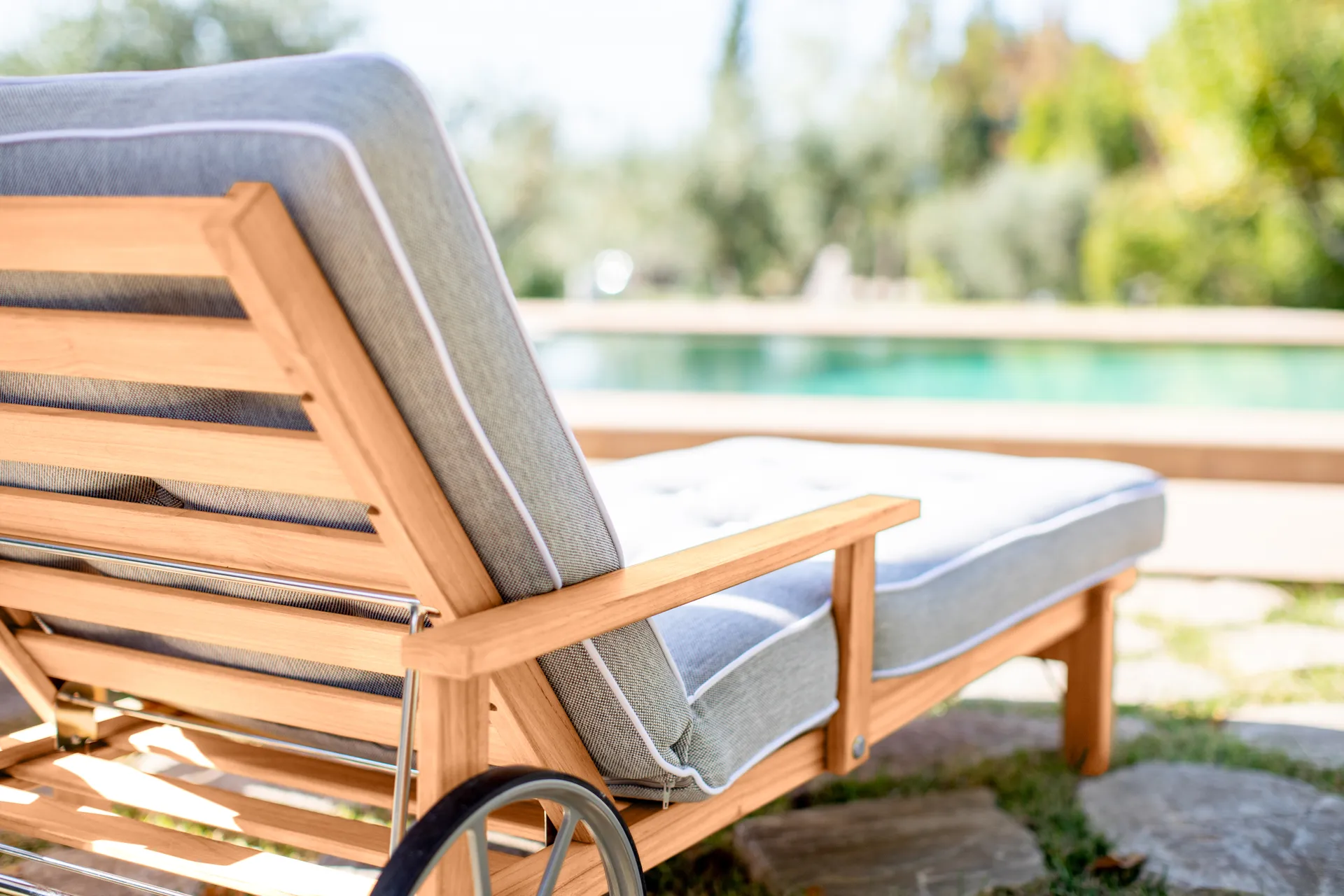 Leżak 31, Redwood, 78x171 cm Fri Form