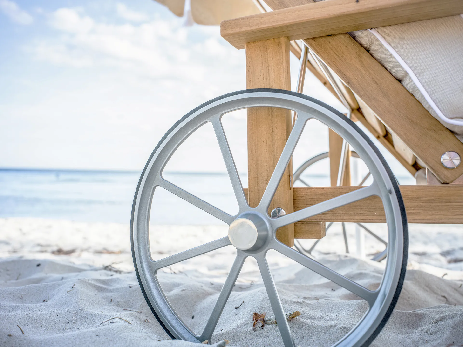 Leżak 31, Teak, 78x171 cm Fri Form