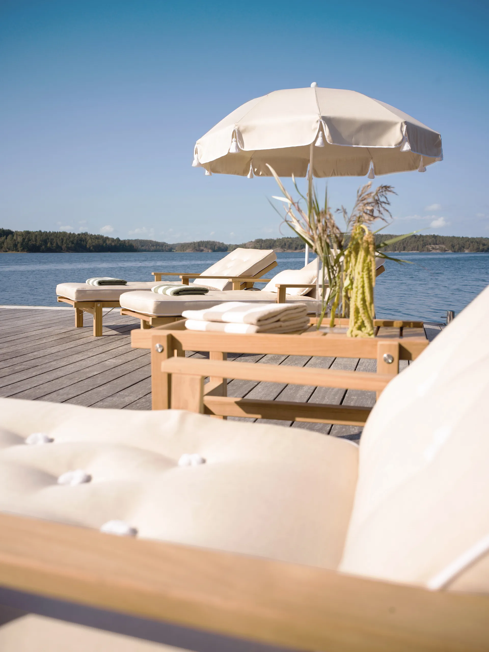 Leżak 31, Teak, 78x171 cm Fri Form