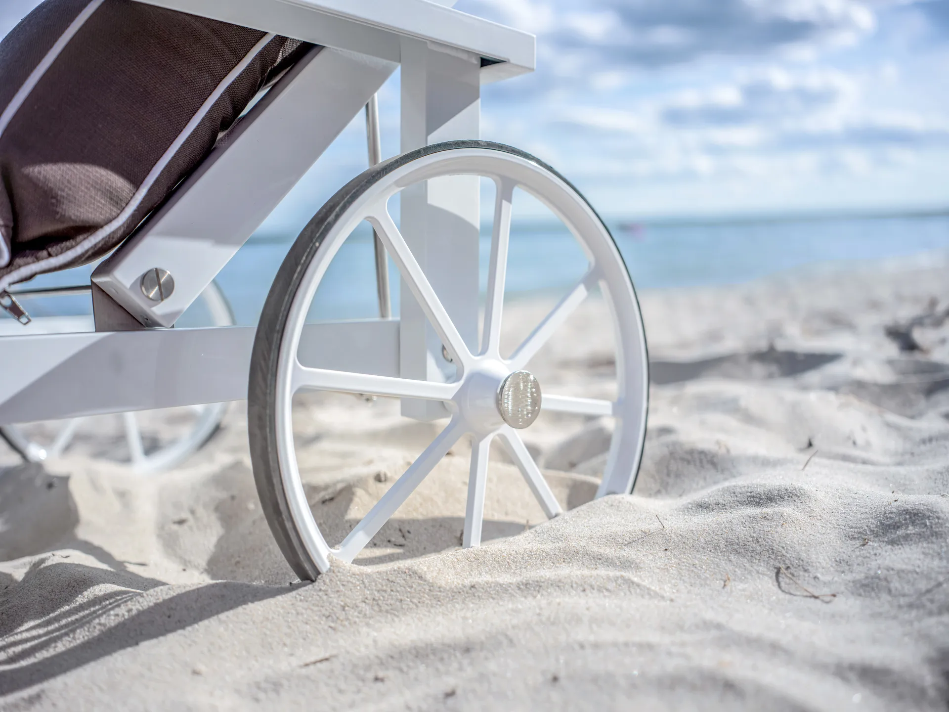 Leżak 31, White, 79×174 cm Fri Form