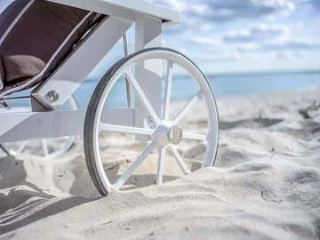 Leżak 31 - White, 79×174 cm - Fri Form