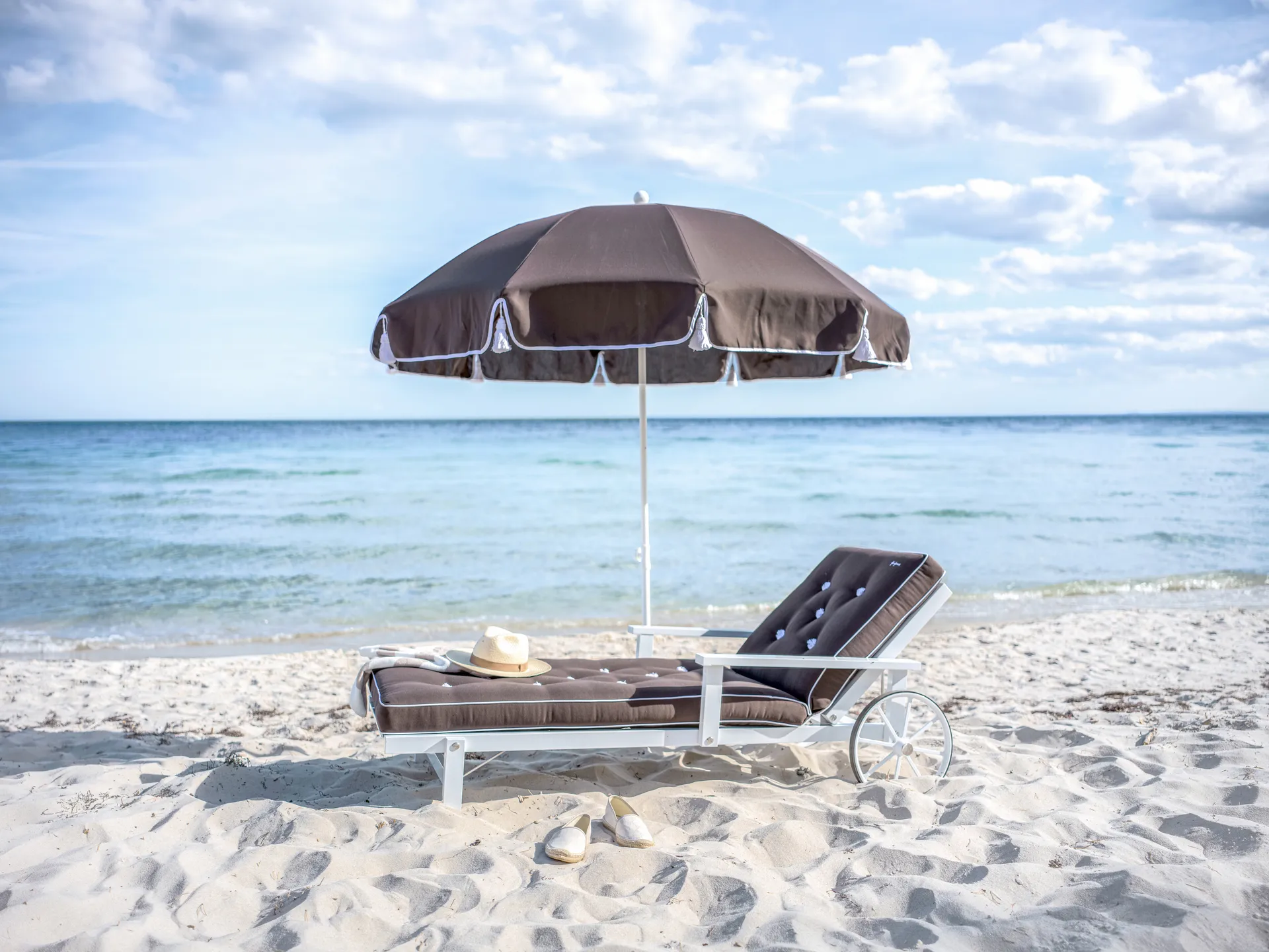 Leżak 31, White, 79×174 cm Fri Form