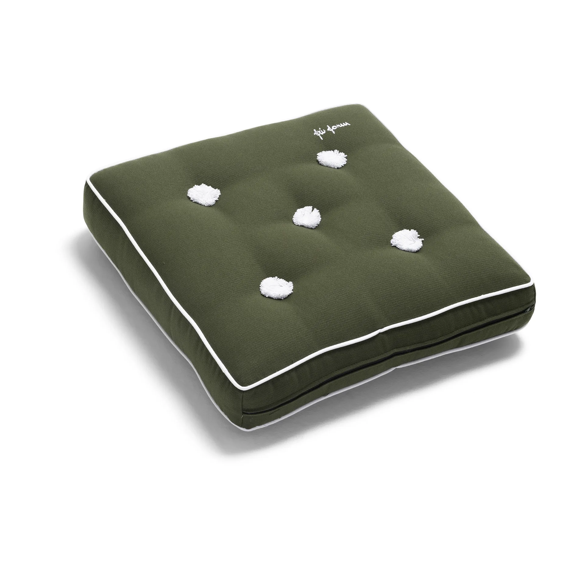 Poduszka 42, Kahki green, 42×42 cm Fri Form