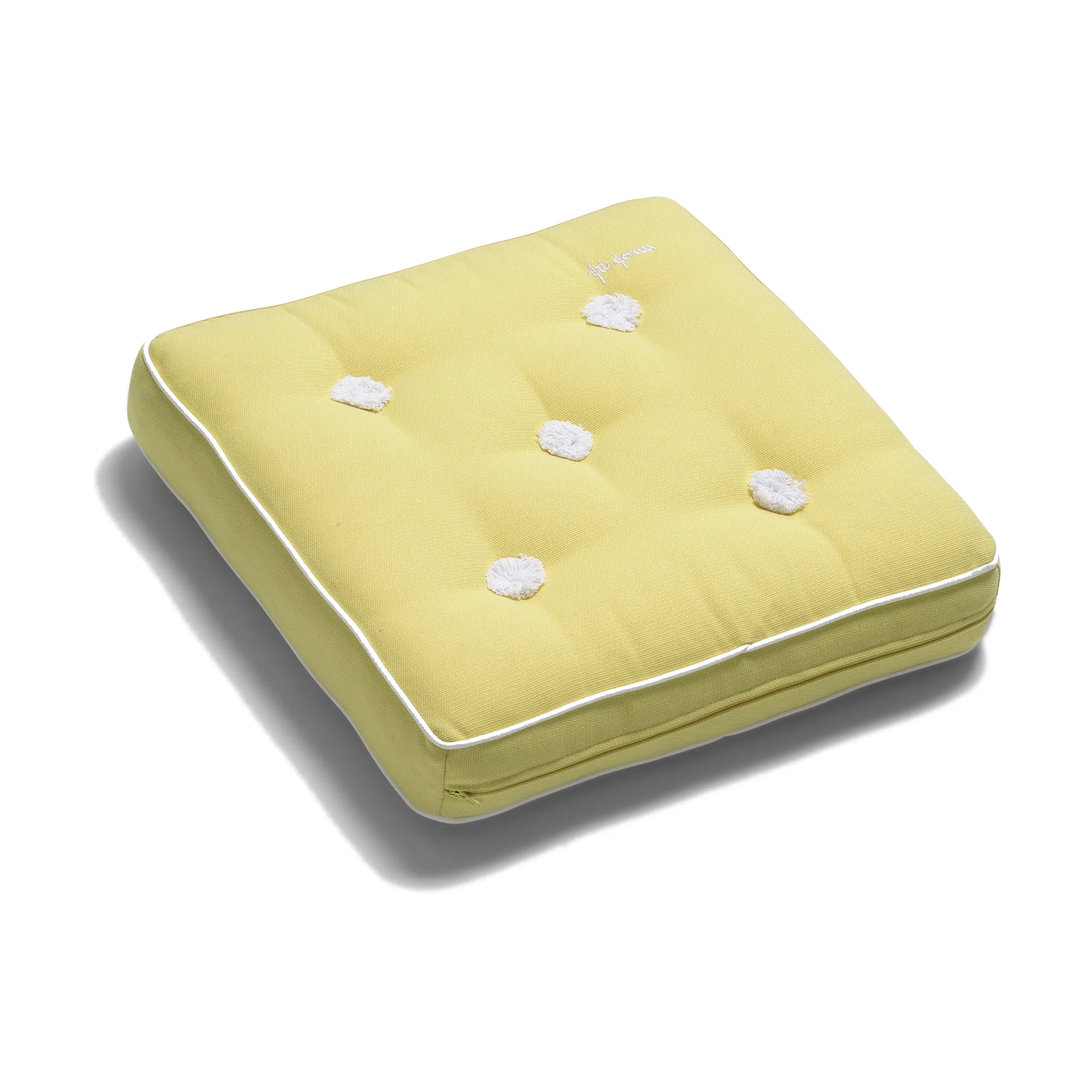 Poduszka 42, Light yellow, 42×42 cm Fri Form