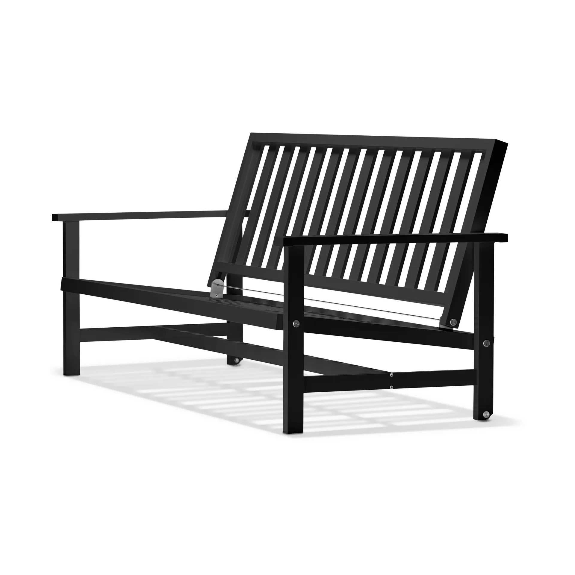 Sofa 09, Black, 3-osobowa Fri Form