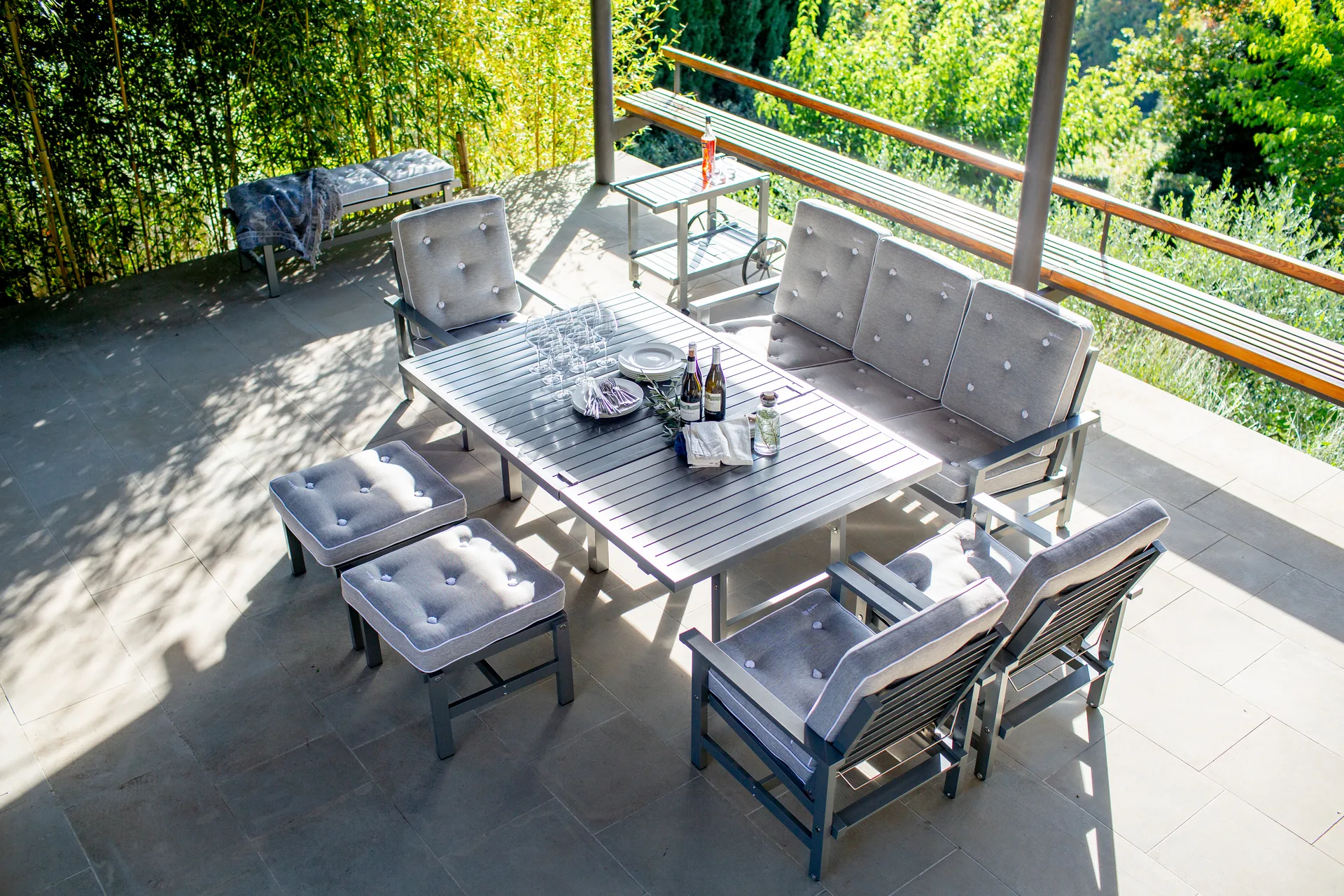 Sofa 09, Grey, 3-osobowa Fri Form