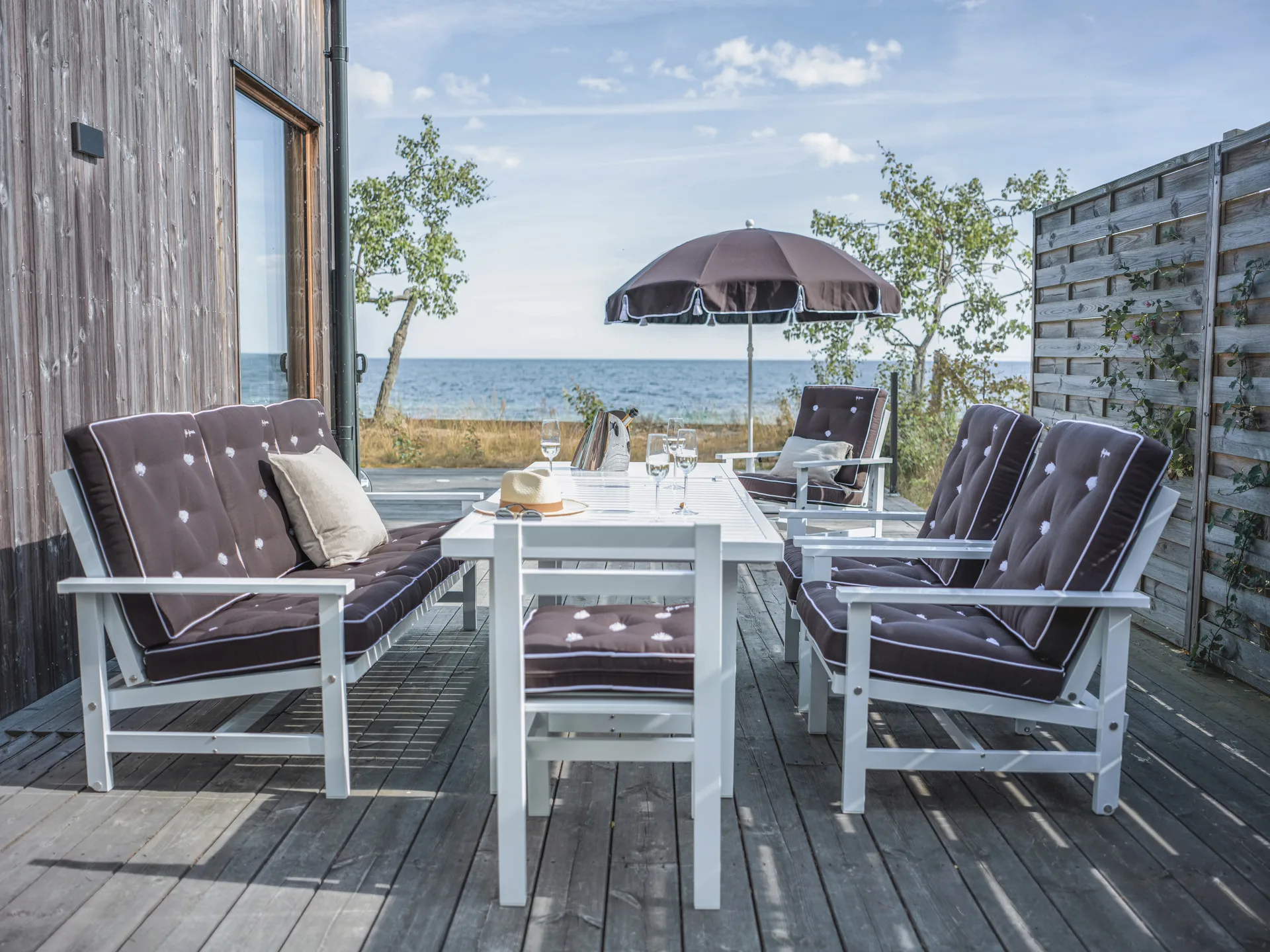 Sofa 09, White, 3-osobowa Fri Form