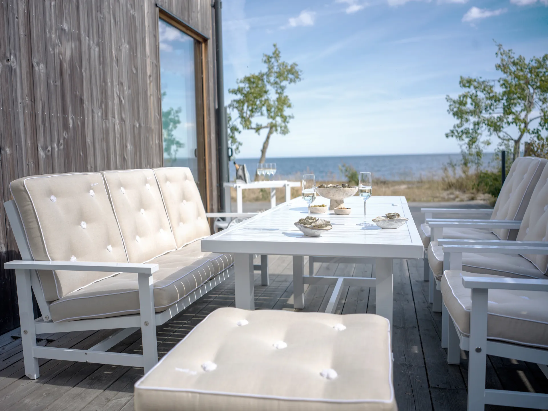 Sofa 09, White, 3-osobowa Fri Form